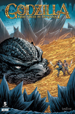 Godzilla: Here There Be Dragons #5 Kirkham Variant