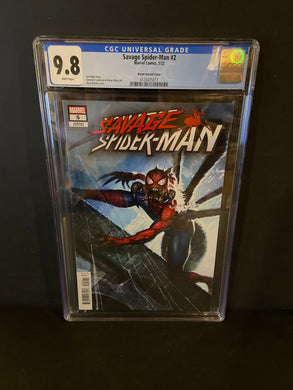Savage Spider-Man 5 Ryan Brown Variant CGC 9.8 (Incorrectly Labelled)