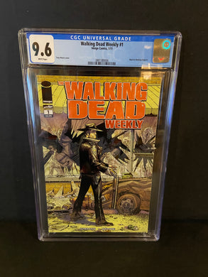 Walking Dead Weekly 1 CGC 9.6