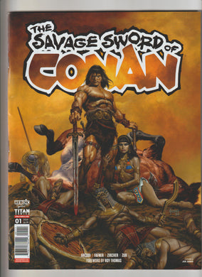 SAVAGE SWORD OF CONAN #1 (OF 6)
