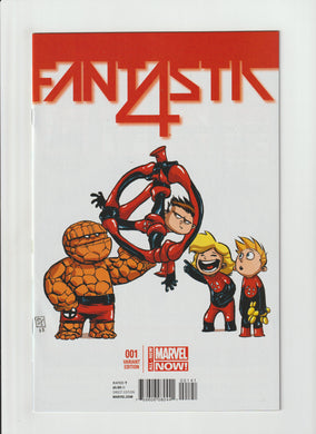 Fantastic Four 1 Vol 5 Skottie Young Variant