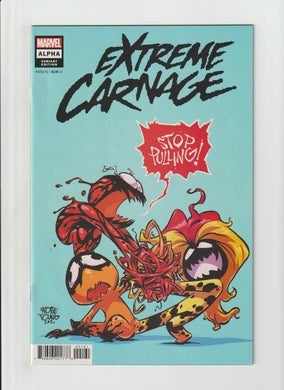 Extreme Carnage Alpha 1 Skottie Young Variant