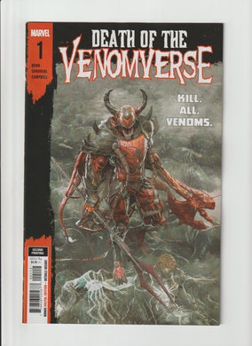DEATH OF THE VENOMVERSE 1 BARENDS 2ND PRINTING VARIANT