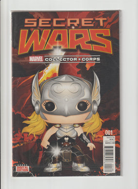 Secret Wars 1 (2015) Collector Corps Variant Polybagged