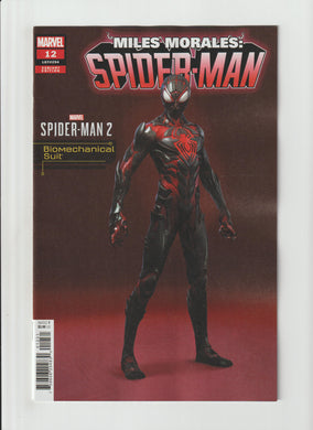 MILES MORALES: SPIDER-MAN 12 VOL 2 BIOMECHANICAL SUIT MARVEL'S SPIDER-MAN 2 VARIANT