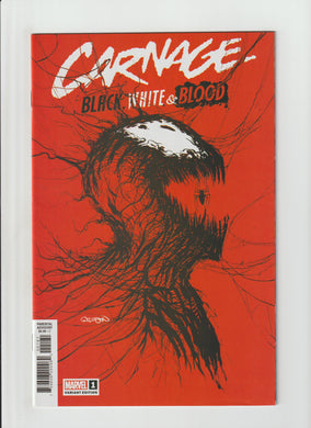 Carnage Black White and Blood 1 Gleason Variant