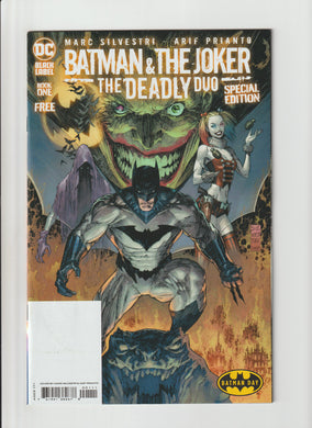 BATMAN & THE JOKER THE DEADLY DUO #1 BATMAN DAY 2023 SPECIAL EDITION (ONE PER CUSTOMER)