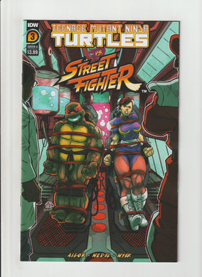 Teenage Mutant Ninja Turtles Vs. Street Fighter #3
