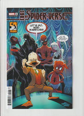 EDGE OF SPIDER-VERSE 1 VOL 3 CHRISCROSS HOWARD THE DUCK VARIANT