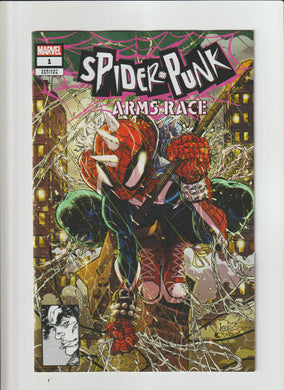 SPIDER-PUNK: ARMS RACE 1 KAARE ANDREWS HOMAGE VARIANT