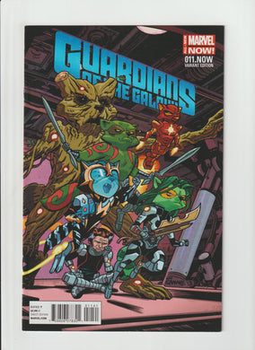 Guardians of the Galaxy 11.NOW Vol 3 1:25 Chris Samnee Variant