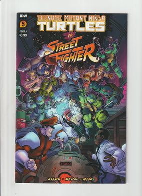 Teenage Mutant Ninja Turtles Vs. Street Fighter #5