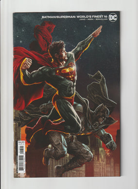 BATMAN SUPERMAN WORLDS FINEST #16 BERMEJO VARIANT