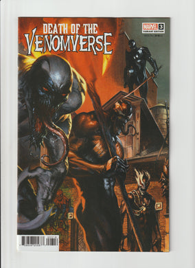 DEATH OF THE VENOMVERSE 3 1:10 GABRIELE DELL'OTTO CONNECTING VARIANT