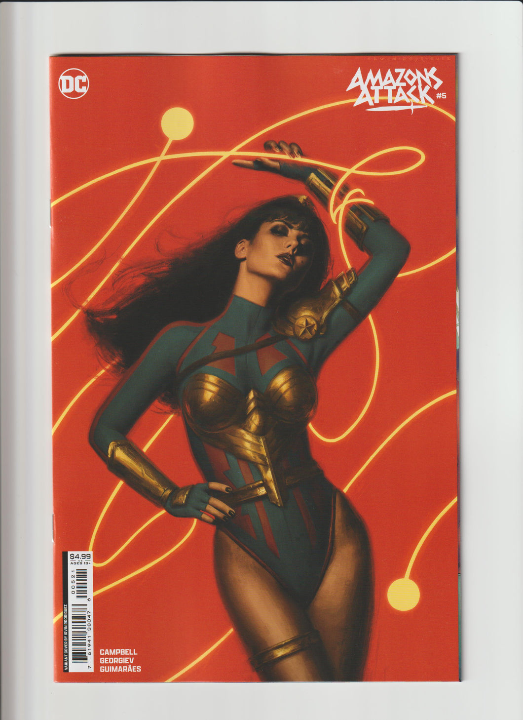 AMAZONS ATTACK #5 IRVIN RODRIGUEZ VARIANT