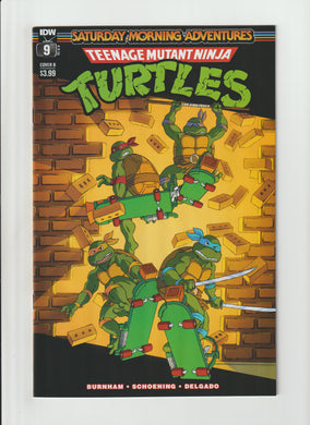 Teenage Mutant Ninja Turtles: Saturday Morning Adventures #9 Schoening Video Game Variant