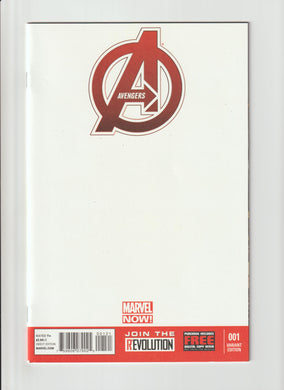 Avengers 1 Vol 5 Blank Variant