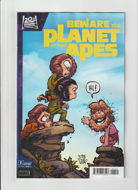 BEWARE THE PLANET OF THE APES 1 SKOTTIE YOUNG VARIANT