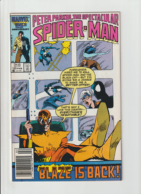 Spectacular Spider-Man 123 Vol 1 Newsstand