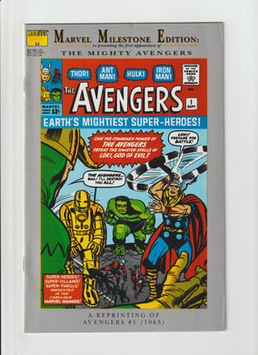 Avengers 1 Marvel Milestone Edition Reprint