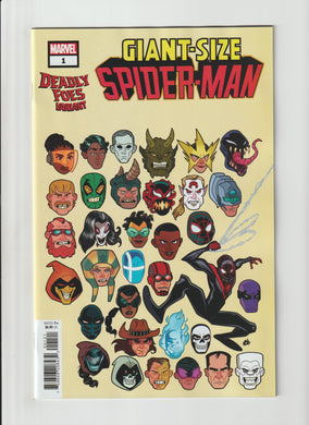 GIANT-SIZE SPIDER-MAN 1 DAVE BARDIN DEADLY FOES VARIANT