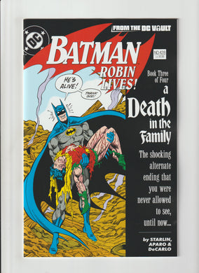 BATMAN #428 ROBIN LIVES (ONE SHOT) Second Printing Jim Aparo Variant