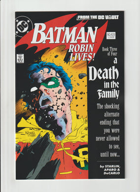 BATMAN #428 ROBIN LIVES (ONE SHOT) UNPUBLIUSHED ALTERNATE ENDING