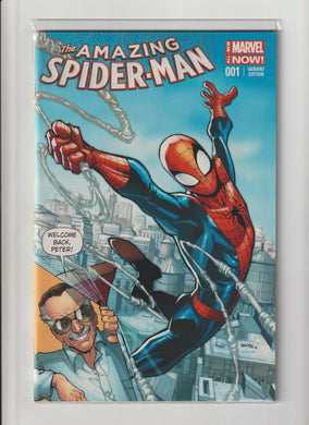 Amazing Spider-Man 1 Vol 3 Humberto Ramos Exclusive Stan Lee Variant