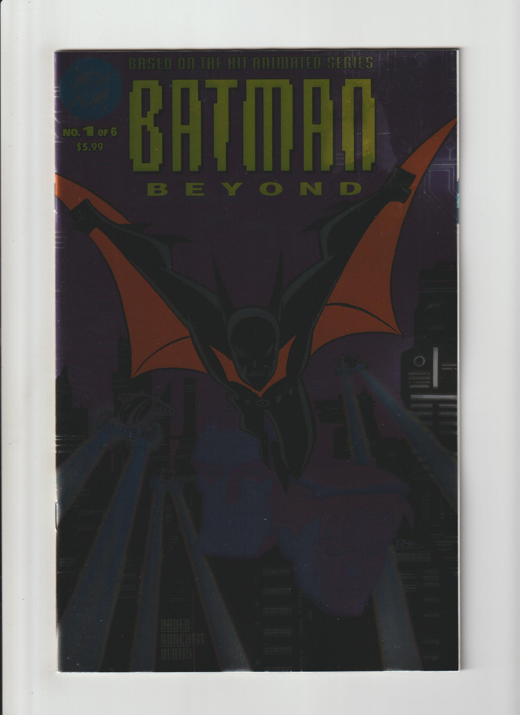 BATMAN BEYOND #1 FACSIMILE EDITION BRUCE TIMM FOIL VARIANT