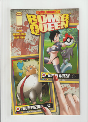 Bomb Queen Trump Card 4 Robinson Pokemon Variant