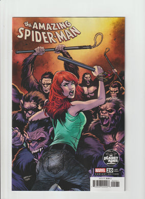 AMAZING SPIDER-MAN 20 VOL 6 LUPACCHINO PLANET OF THE APES VARIANT
