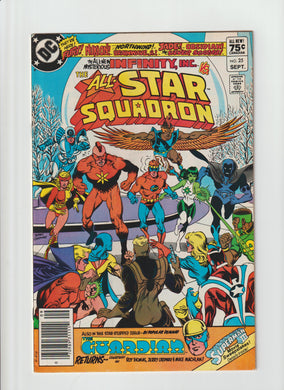 All Star Squadron 25 Canadian