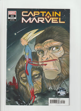 Captain Marvel 46 Vol 11 Momoko Planet of the Apes Variant