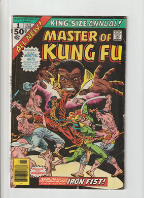Master of Kung Fu Annual 1