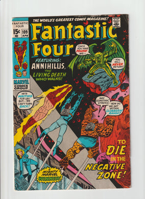 Fantastic Four 109 Vol 1