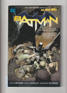 Batman New 52 Vol 1 TPB