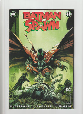 Batman / Spawn 1 2nd Print Capullo Spawn Variant