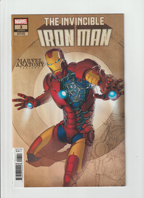 Invincible Iron Man 3 Vol 4 Anatomy Variant
