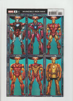 Invincible Iron Man 3 Vol 4 Layton Connecting Variant