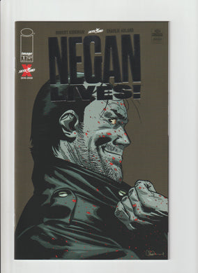 Negan Lives 1 Two Per Store Silver Foil Variant