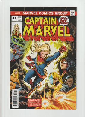 Captain Marvel 45 Vol 11 Carnero Homage Variant