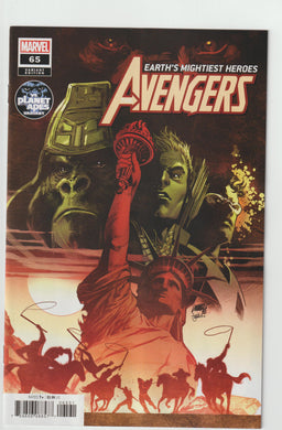 Avengers 65 Vol 8 Larrazz Planet of the Apes Variant
