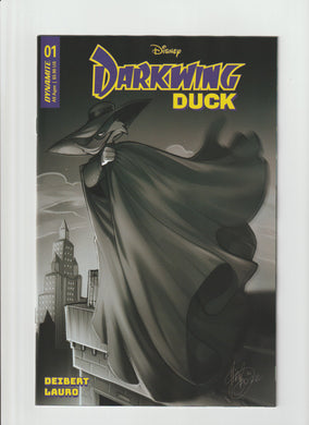 Darkwing Duck 1 1:10 Andolfo B&W Variant