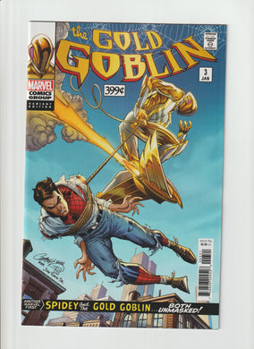 Gold Goblin 3 Campbell Homage Variant
