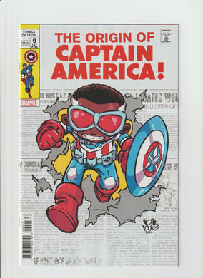 Captain America Symbol of Truth 9 Young Homage Variant
