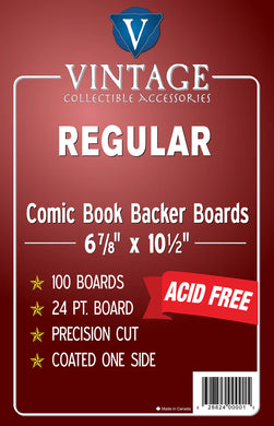 Vintage 24pt Regular Backing Boards 100 Pack